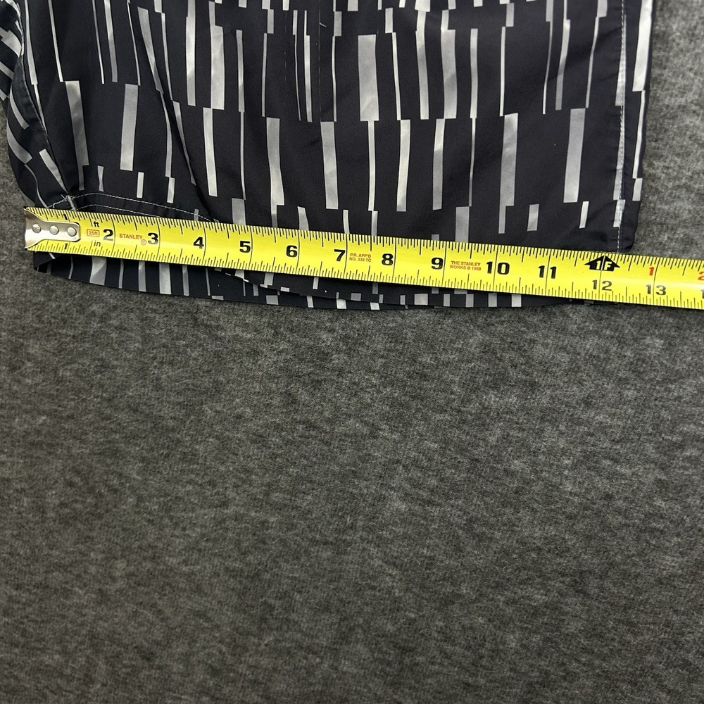 Under Armour Shorts Mens Large Geometric Gray Heatgear Gym Workout Lined 7" READ - Picture 16 of 16
